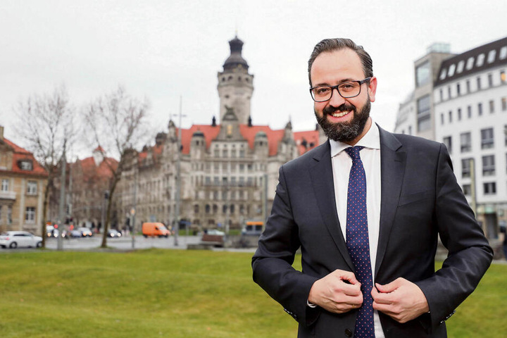 Noch ist Sebastian Gemkow Minister in Dresden. Als Leipziger OB würde er in Connewitz erst einmal zum Großreinemachen blasen.
