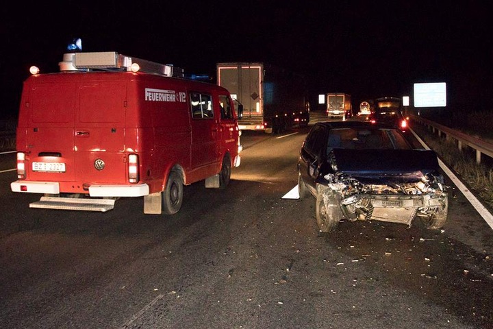 Die Feuerwehr war ebenfalls vor Ort.