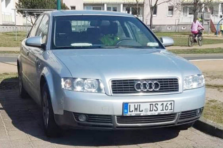 Diesen Audi A4 fuhr der Vermisste. Die Polizei sucht Hinweise, wo das Auto zwischen Silvester und dem 17. April war.