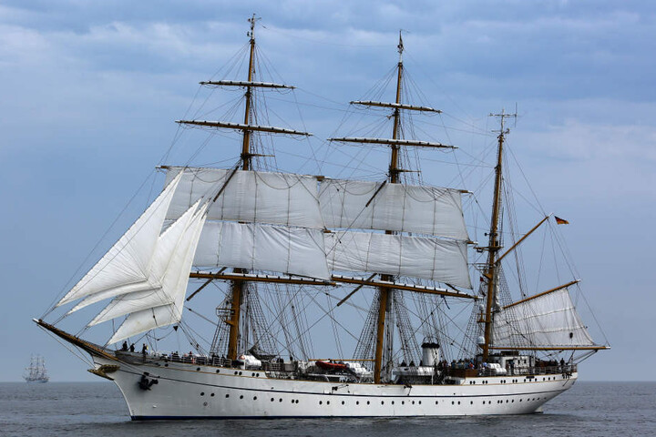 Das Segelschulschiff Gorch Fock.
