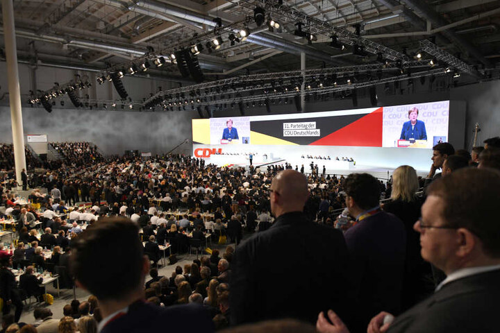 Rund 1500 Gäste haben sich zum 31. Parteitag der CDU eingefunden.