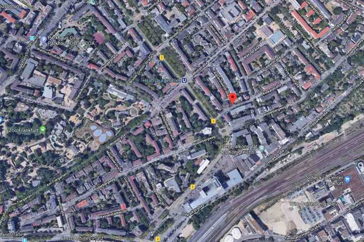 Die Robert-Blum-Straße im Frankfurter Ostend.