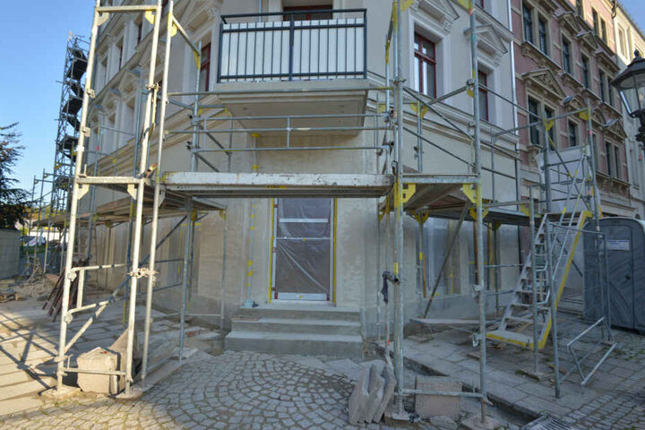 Noch ist das Gebäude in der Hauptstraße, in dem das Restaurant entsteht, eine Baustelle.