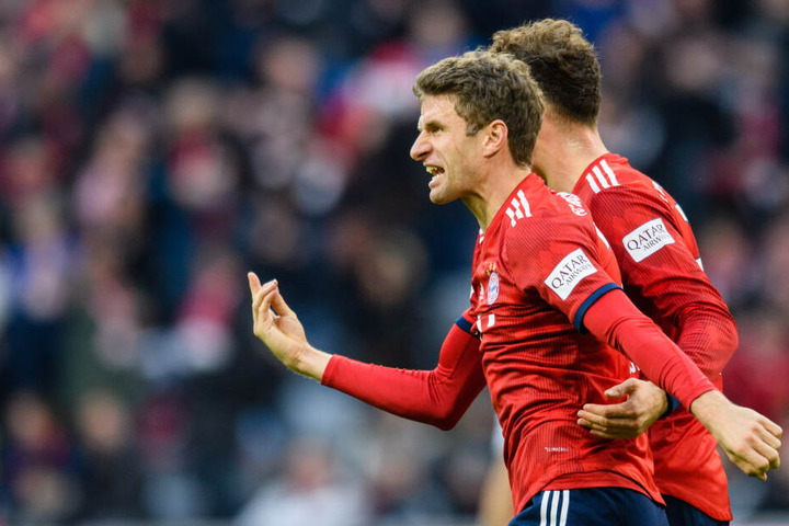 Thomas Müller erkennt die Leistung von Düsseldorf an, will sich davon aber nicht unterkriegen lassen. (Archivbild)