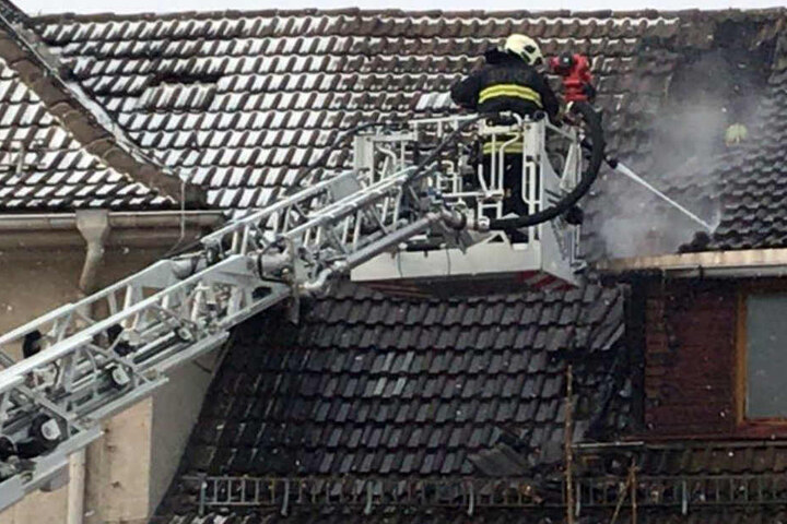 Die Feuerwehr konnte den Brand schnell unter Kontrolle bringen.