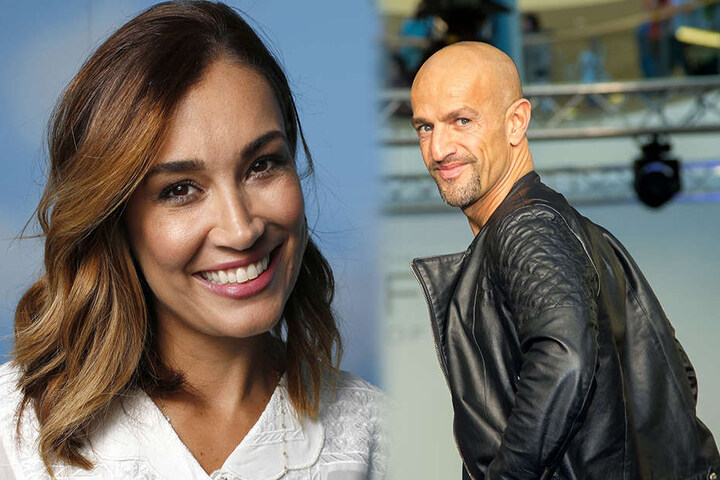 Model jana Ina Zarella (39) und Model-Coach Peymin Amin (45) entscheiden im Finale, wer gewinnt.