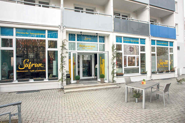 Im "Safran" probierte die Bundeskanzlerin persische Spezialitäten.