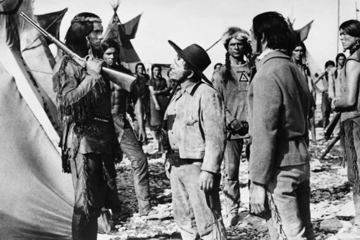 In dieser Szene aus "Weiße Wölfe" (1969) ist Hoppe nicht im Bild.