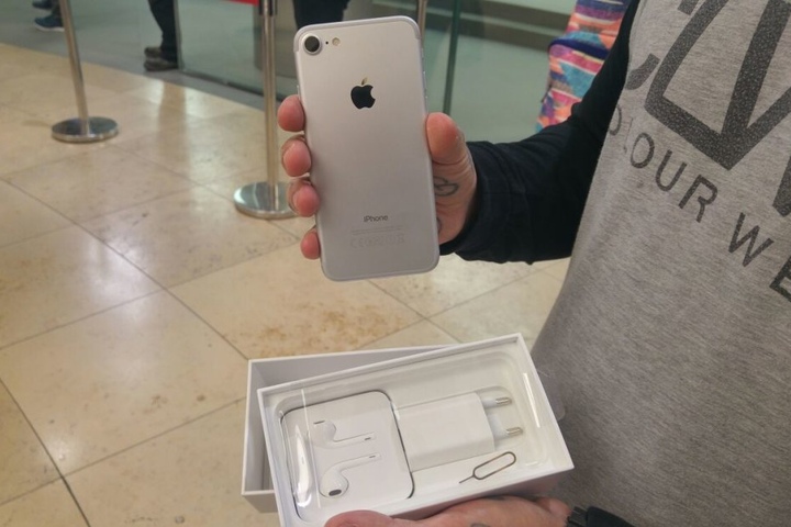 Das neue iPhone 7 von hinten.