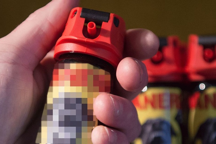 Pfefferspray kam beim Angriff zum Einsatz.
