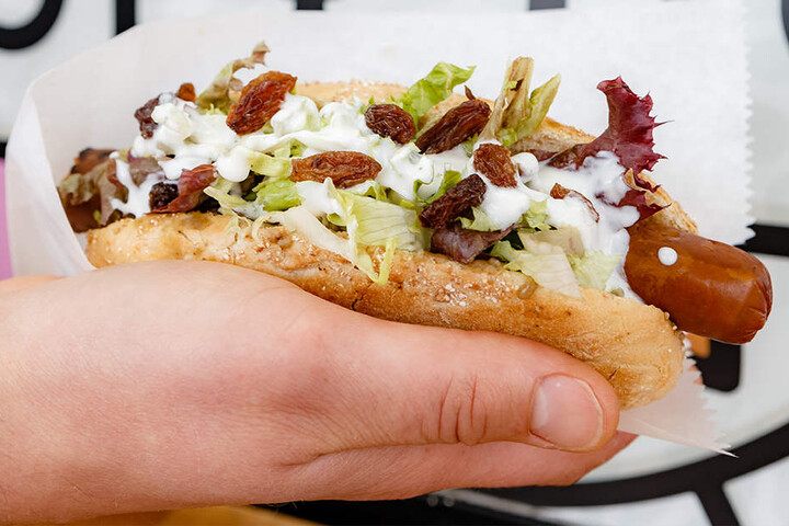 Leckere Snacks kriegst Du auf dem Streetfood-Markt in Vlotho.
