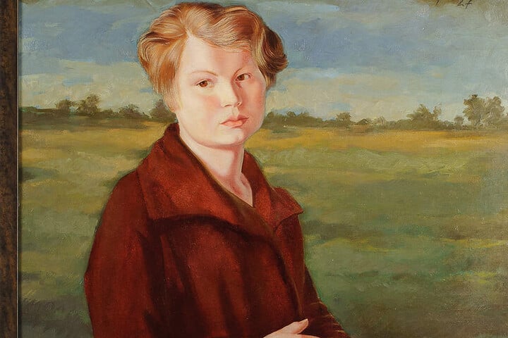 24 000 Euro für das "Porträt Leni", eines der selten gewordenen Werke von
Wilhelm Lachnit.