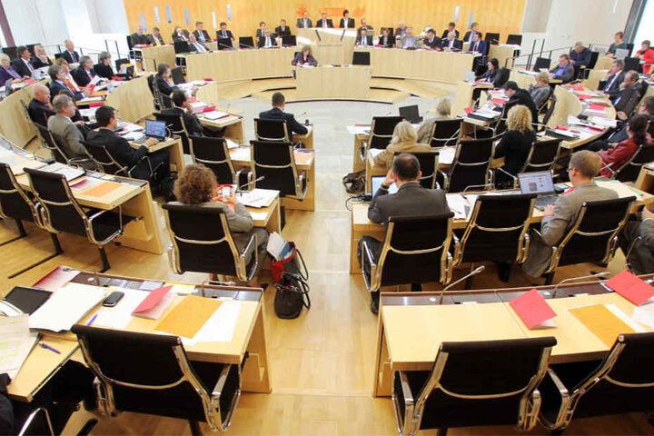 Der Hessische Landtag (Archivbild).
