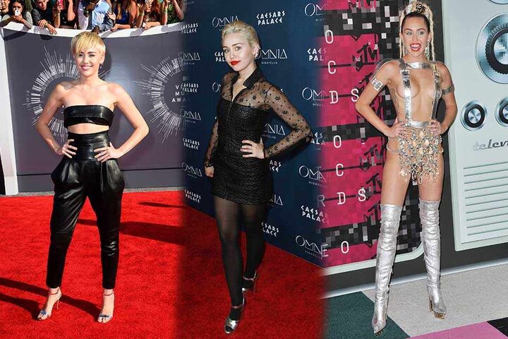 Miley zeigt gerne sehr viel Haut.