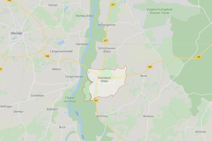 Einsatzort war die B107 in Fischbeck.
