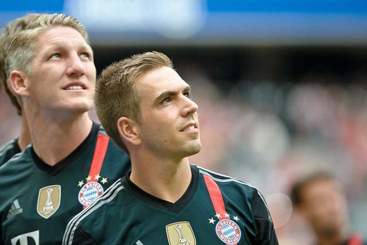 Bastian Schweinsteiger (li.) und Philipp Lahm sind heiße Kandidaten als Fußballexperten für die ARD.