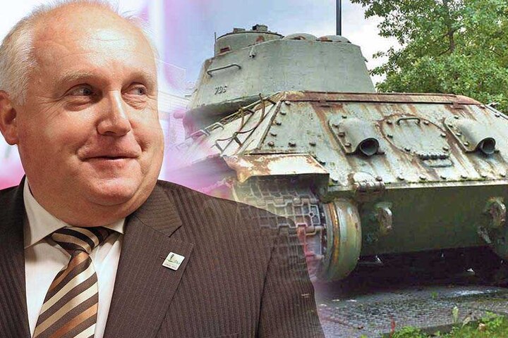 Steht der Panzer-Rückführung offen gegenüber: Löbaus OB Dietmar Buchholz (63, parteilos).