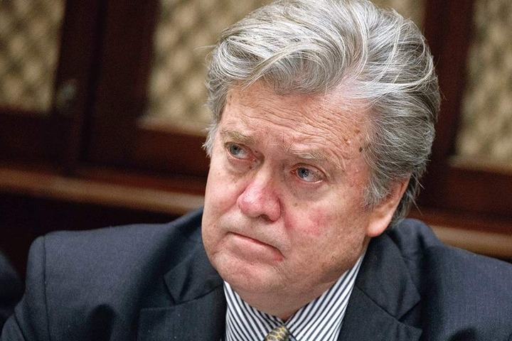 Höchst umstritten: Trumps Chef-Berater Steve Bannon (63).