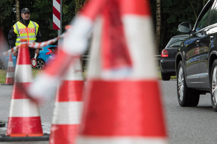 Die Bundespolizei kontrollierte in Klingenthal.