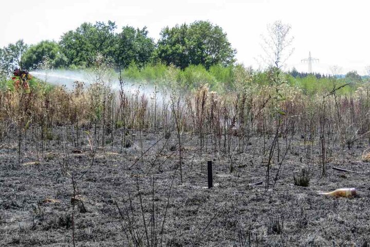 Die Kameraden konnten den Brand erfolgreich bekämpfen.