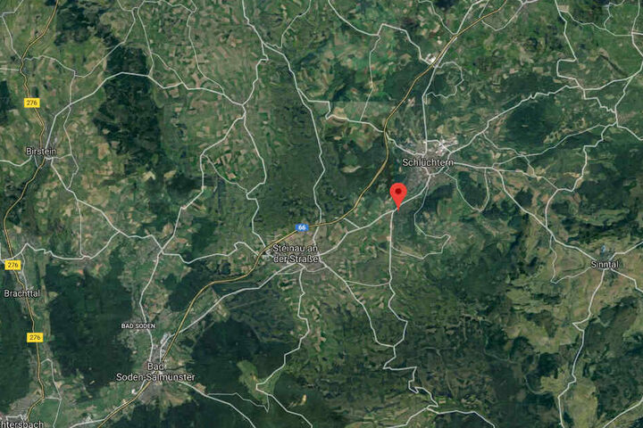 Der Unfall passierte auf der Landstraße 3329 zwischen Steinau und Schlüchtern-Niederzell.