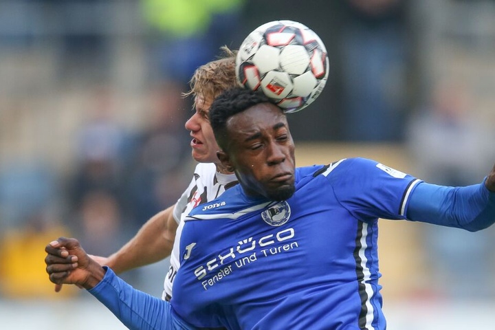In elf Zweitligapartien kam Prince Osei Owusu zum Einsatz.