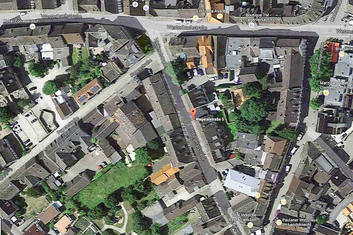 In der Wegetalstraße steht die Moschee, an der ein Feuer gelegt wurde.