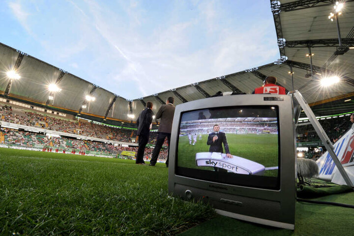 So viele, wie noch nie schalteten am Wochenende den Sender Sky Sport ein. (Archivbild)