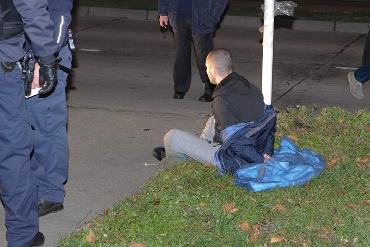 Die Polizei konnte einen stark alkoholisierten Mann festnehmen.