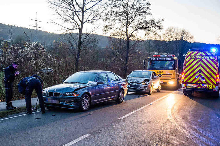 Der ADAC musste anrücken und alle Autos abschleppen.