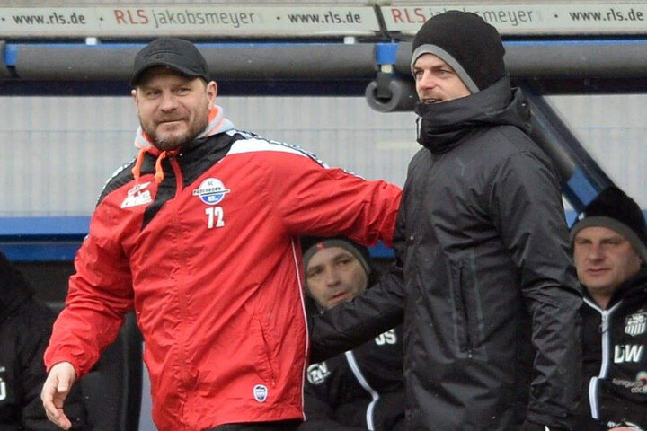 Beide Trainer sahen ein ausgeglichenes Spiel am Samstag.