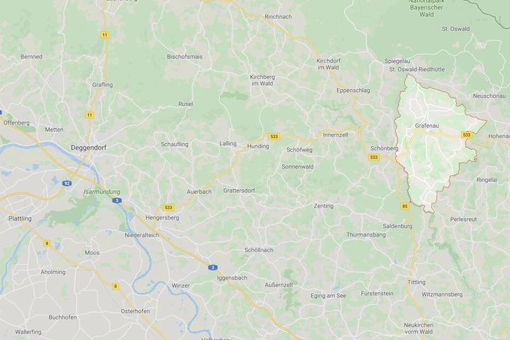Waffen sichergestellt! Der Polizei ist in Grafenau in Bayern ein Coup gelungen.