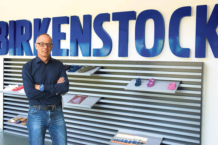 Hilmar Knoll ist der Chef der Birkenstock-Tochter Alsa in Görlitz
- mittlerweile größter Standort von Birkenstock weltweit.
