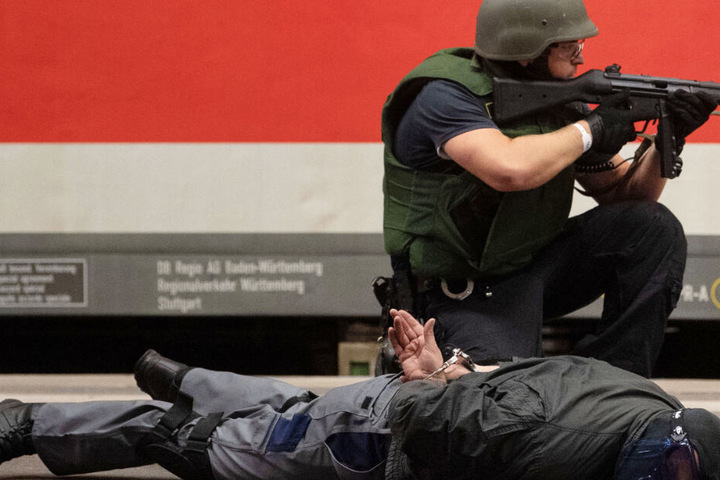 Anti-Terror-Übung im September des Jahres 2018. (Archivbild)