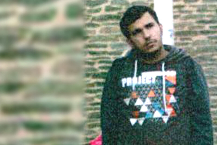 Dschaber al-Bakr auf einem Fahndungsfoto der Polizei.
