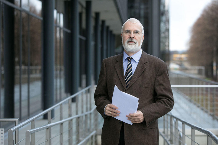 Ultimatum an die Stadt: Datenschützer Andreas Schurig (60).
