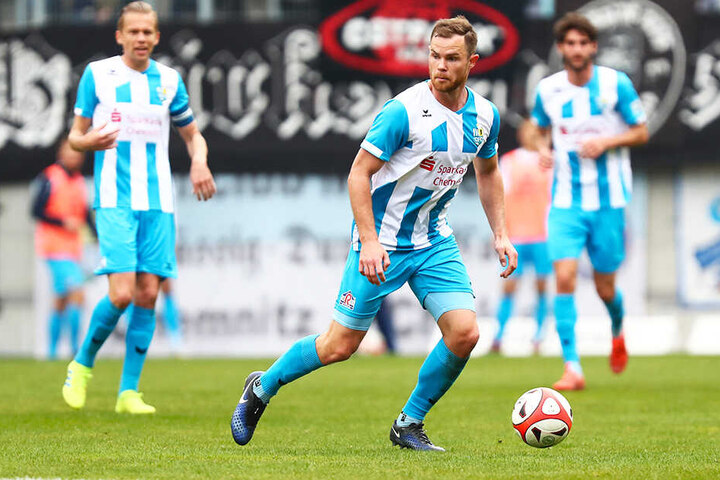 Trainieren kann Tobias Müller schon wieder schmerzfrei, doch die Ärzte gaben kein grünes Licht für den Einsatz gegen den FC Oberlausitz Neugersdorf.