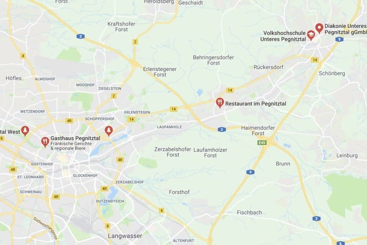 Östlich von Nürnberg wurde das Pegnitztal zum Naturschutzgebiet erklärt.