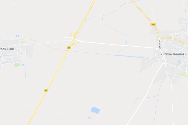 Unfallort war die B81 auf Höhe der Ortschaften Schwaneberg und Altenweddingen.