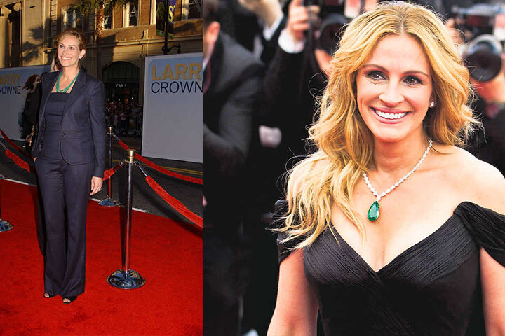 Beim Filmfest in Cannes 2016 (rechtes Bild) und im Jahr 2011 zeigte sich Julia Roberts noch strahlend schön mit weiblichen Rundungen.