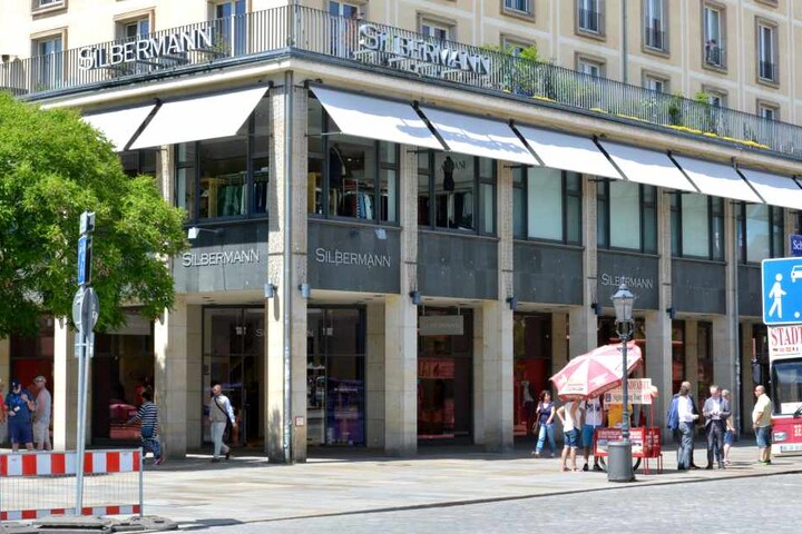 Das Dresdner Modehaus "Silbermann" hat etwas gegen den Namen.