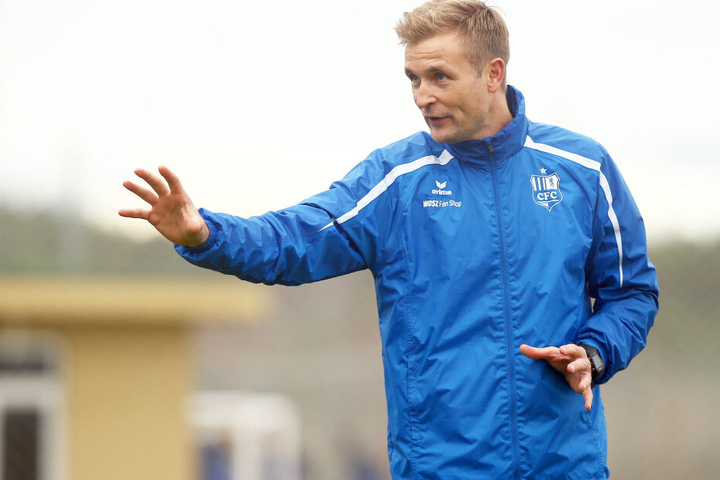 CFC-Trainer David Bergner hat aktuell einige Sorgen.