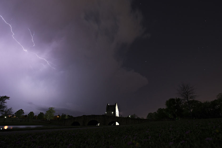 Die heftigen Unwetter tobten jetzt zwei Tage lang in den USA.