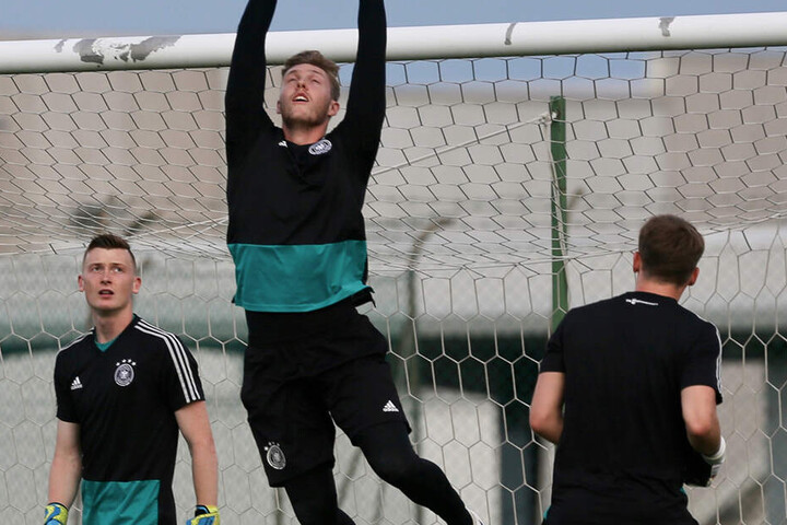 Ab sofort auch Trainingspartner auf Schalke: Markus Schubert und Alexander Nübel.