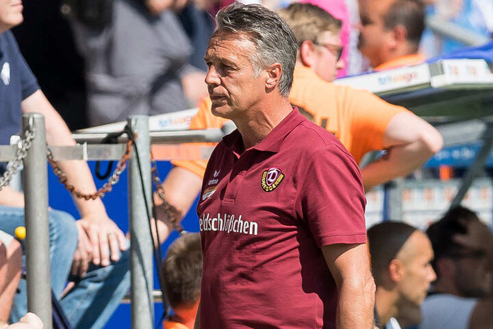 Uwe Neuhaus sichtlich bedient.