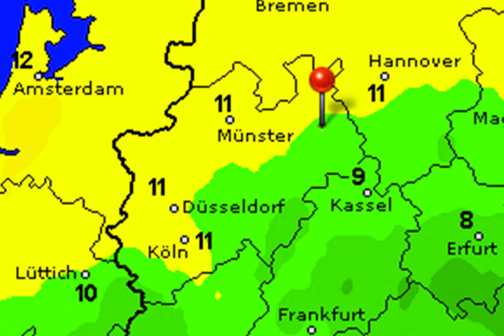 Weiße Weihnacht rückt in weite Ferne: Die Temperaturen liegen um die zehn Grad.