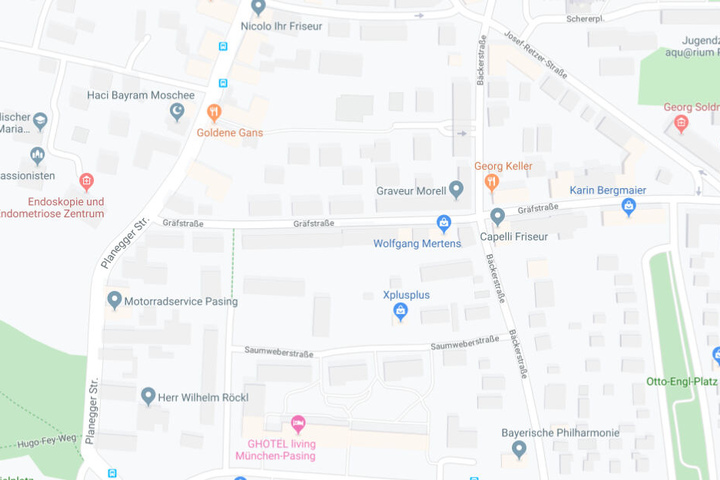 Der Unfall ereignete sich im Bereich Planegger Straße - Gräfstraße.