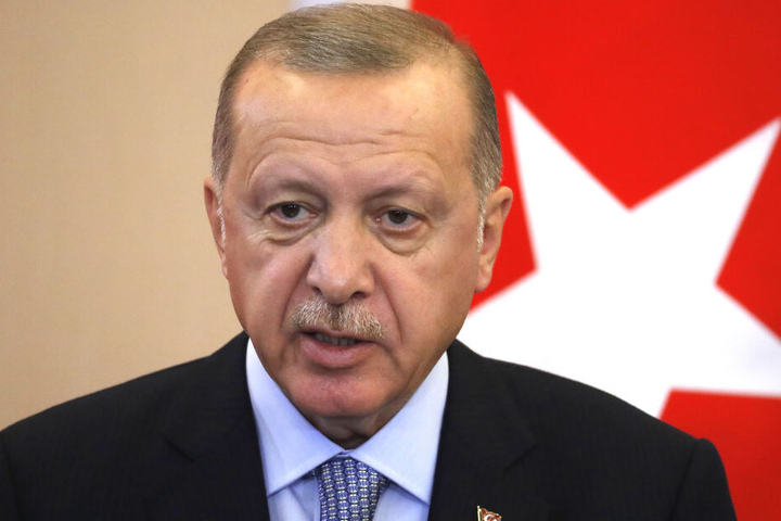 Recep Tayyip Erdogan droht weiter mit Krieg. (Archivbild)