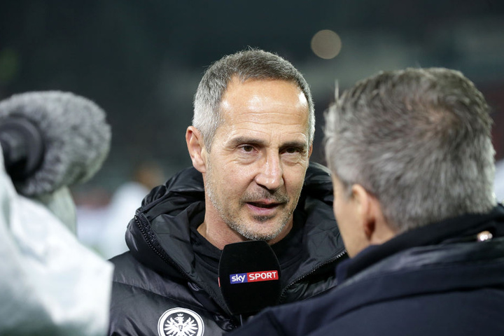 Adi Hütter folgte bei den Hessen auf Kovac.