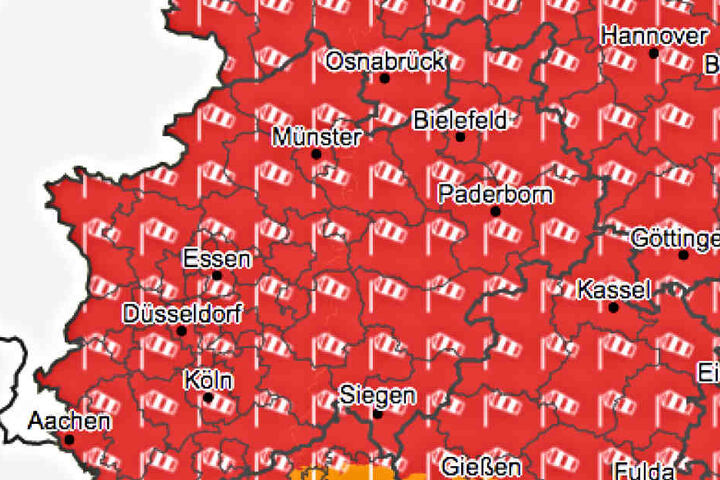 Es wird stürmisch in NRW.